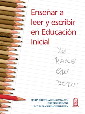 cover image of Enseñar a leer y escribir en educación inicial
